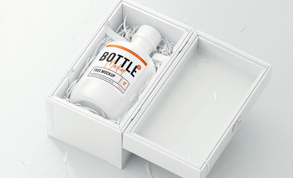 Bottle Logo Mockup